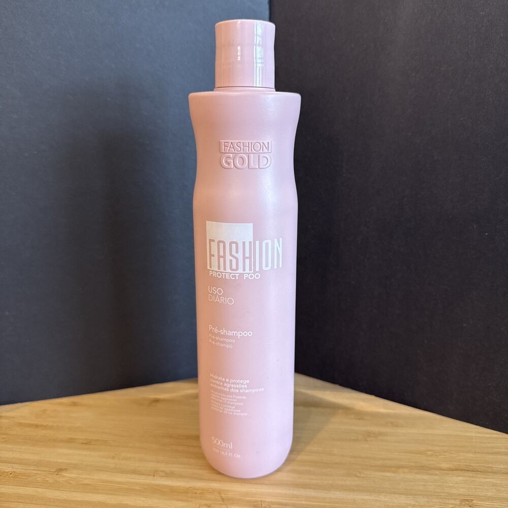 Fashion Gold Pre Shampoo Protect Poo 500ml Sealed